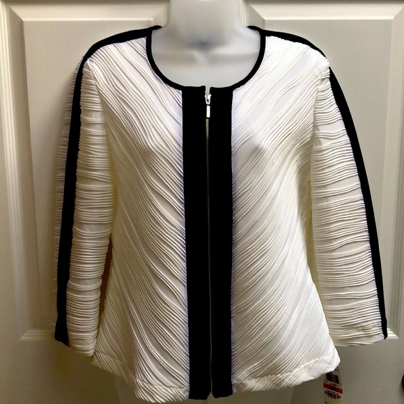 Alfani Tops - Black/White Blouse